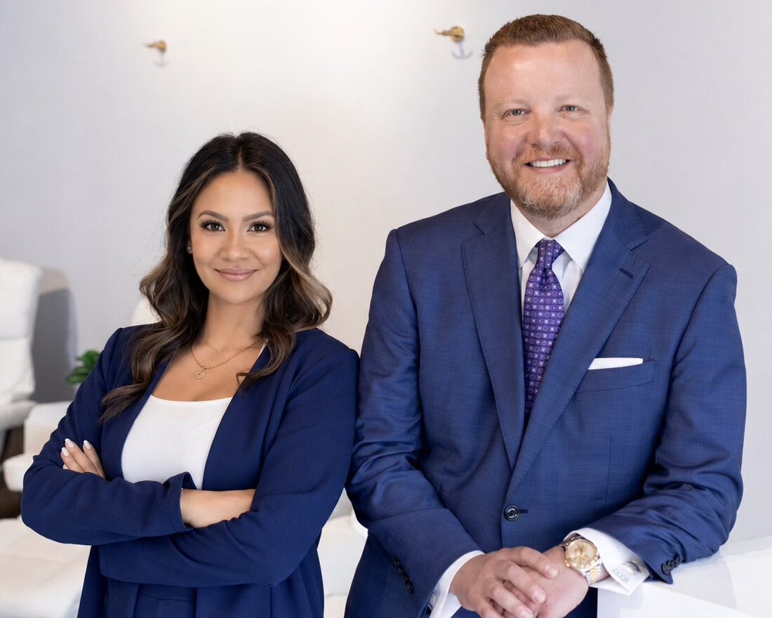 Push Med founders Jennifer Valentine RN and John Mussetto at their Greenville SC wellness clinic
